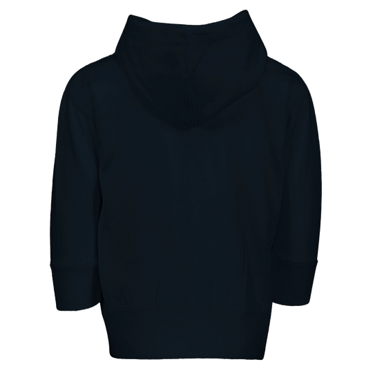 RuneScope Original Custom - Kids Zip Fleece Hoodie | Rabbit Skins 3446 back navy