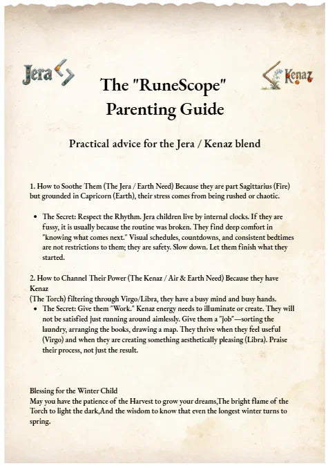 Welcome to the World - Custom Baby RuneScope Chart