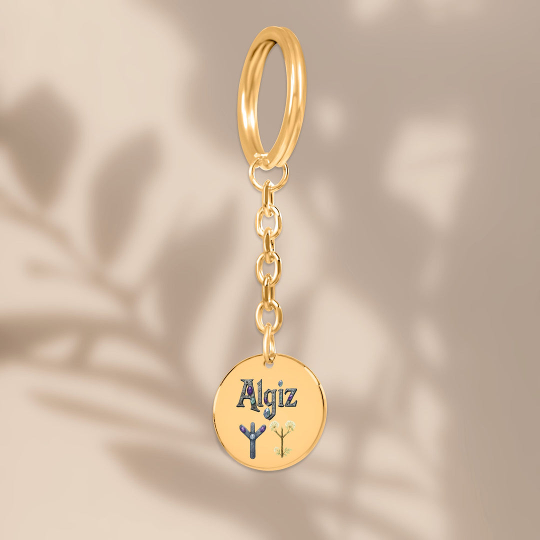 Algiz - Algiz RuneScope Original Keychain